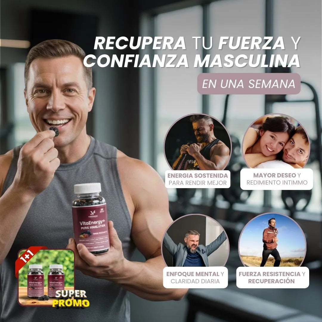 VitaEnergy+ - RECUPERA TU FUERZA Y CONFIANZA MASCULINA
