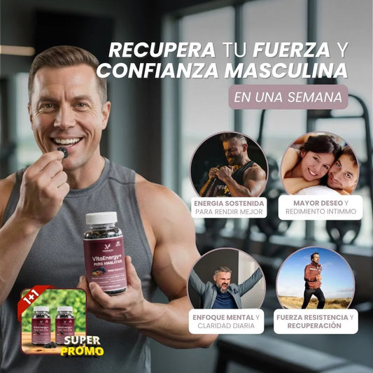 VitaEnergy+ - RECUPERA TU FUERZA Y CONFIANZA MASCULINA