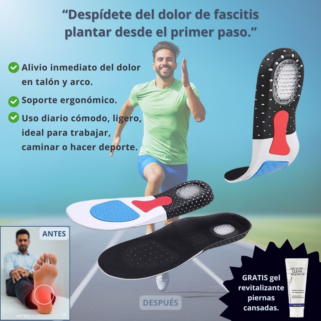 Plantillas VitaFlex™ - Alivio del dolor desde el primer día.